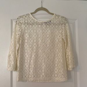 Primark Cutout White Blouse